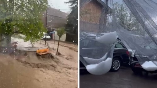 Fluten, Riesenhagel, Feuer: Unwetter wüten in Deutschland