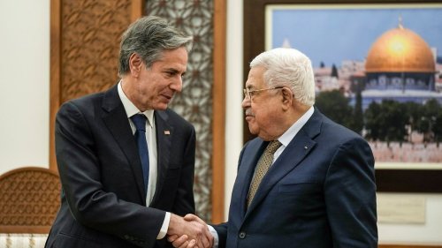 US-Außenminister Blinken im Westjordanland