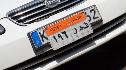 Kairos Autofahrer lieben deutsche Kennzeichen