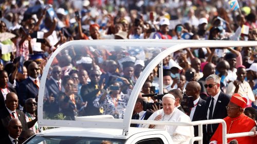 Mehr als eine Million Menschen bejubeln Papst