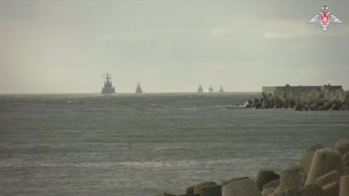 Russische Flotte übt Kriegsfall in der Ostsee