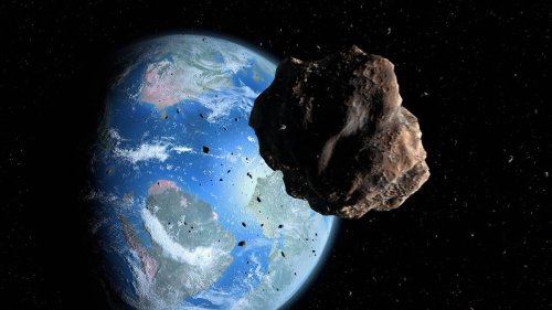 Asteroid zischt nah an der Erde vorbei