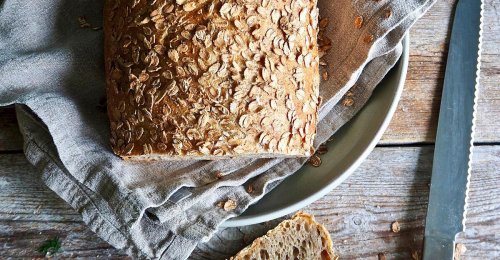 Backen ohne kneten: Dinkel-Sauerteig-Brot