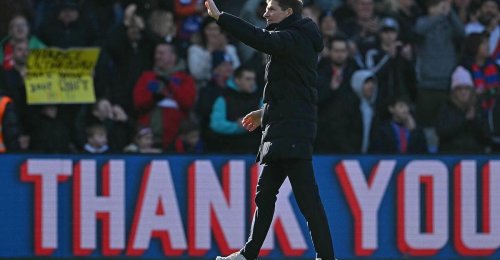 Oliver Glasners Ziel: Weit vorne in England