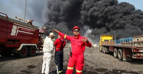 Hafen-Explosion im Iran: Chemikalien als Mitauslöser