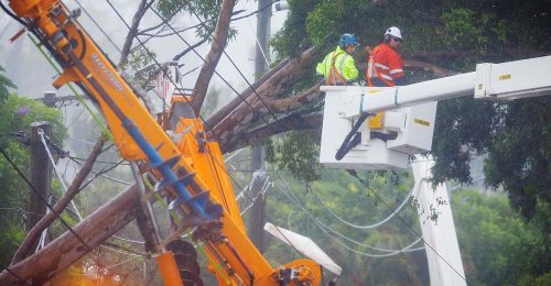 Sturmtief "Alfred": Zehntausende Menschen in Ostaustralien weiter ohne Strom