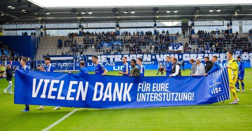Bei Blau-Weiß Linz wurde trotz der Niederlage gefeiert