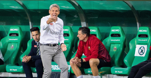 Richtungsweisende Tage für den Rapid-Trainer