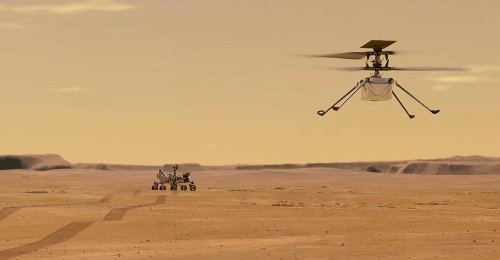 "Langer Abschied": Letzte Botschaft von Mars-Drohne "Ingenuity" empfangen