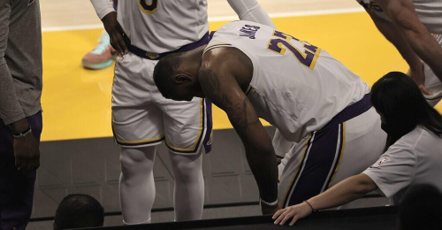 Basketball: Lakers-Star James fällt wegen Knöchelverletzung aus