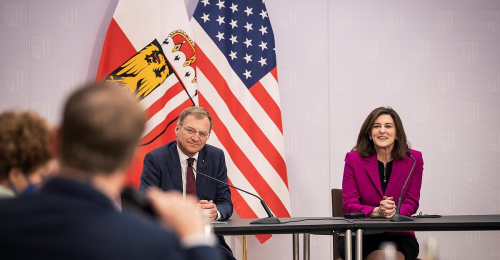 US-Botschafterin: "Oberösterreich ist ein Powerhouse"