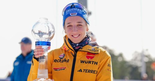 Biathlon: Gesamtweltcup erstmals an Deutsche Franziska Preuß