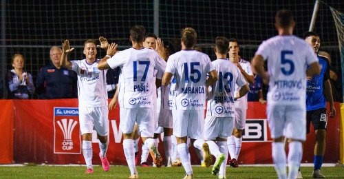 ÖFB-Cup: Blau-Weiß Linz knackte Draßburgs Abwehrriegel zwei Mal