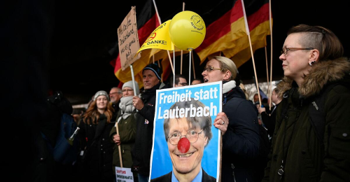 Proteste gegen Corona-Politik auch in Deutschland