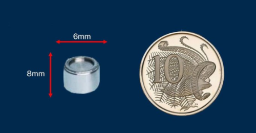 Kleiner als Cent-Münze: Fieberhafte Suche nach radioaktiver Kapsel