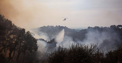 Wieder Waldbrände nahe Rimini und auf Sizilien