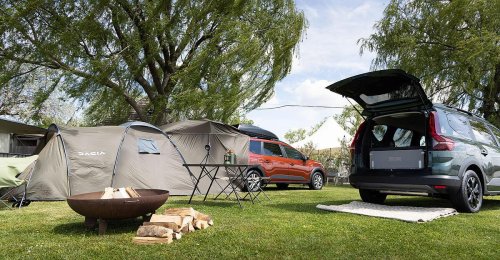 Starker Trend hin zum Camping: Dacia schlägt leistbare Zelte auf