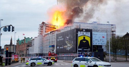 Alte Börse in Kopenhagen: Brand unter Kontrolle gebracht