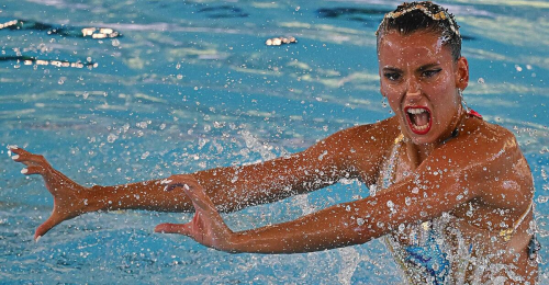 Synchronschwimmen: Vasiliki Alexandri holte EM-Bronze in Freier Kür