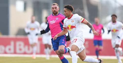Fußball: Salzburg mit erfolgreicher Generalprobe für Frühjahrsauftakt