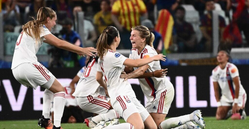 Lyon gewann Frauen-Champions-League mit 3:1 gegen Barcelona