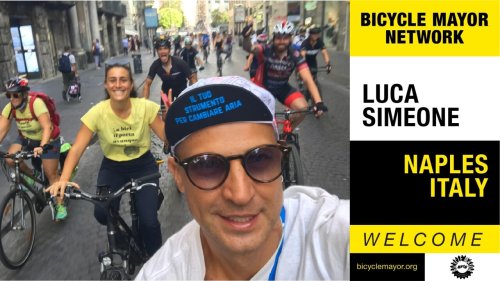 Napoli ha il suo "Sindaco della Bicicletta", è Luca Simeone: la nomina dagli olandesi di Bycs
