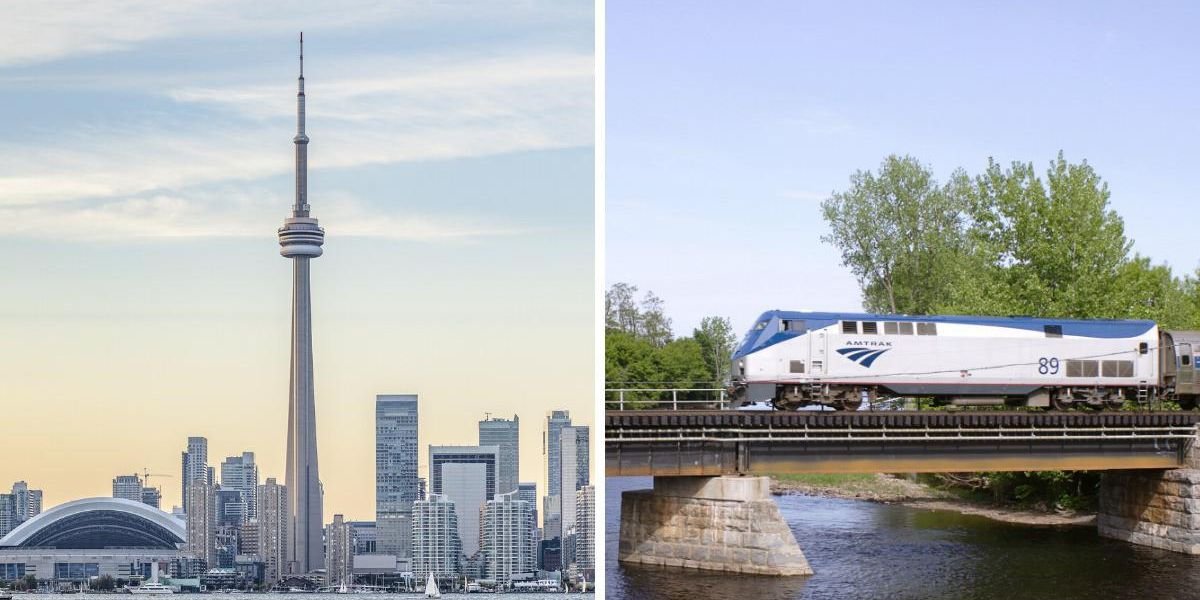 Here's How To Travel From Canada To The US By Train If You Want To Avoid Airport Lines