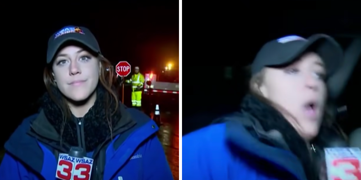 A Reporter Got Hit By A Car On Live TV Her Reaction Is Incredible