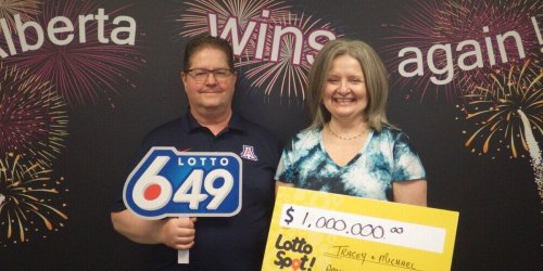 A Lotto 6/49 Winner In Alberta Surprised Her Husband At Work With News ...