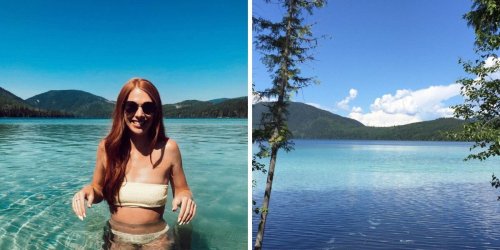 This crystal-clear turquoise lake in BC is known as the 'Caribbean of the North' (PHOTOS)
