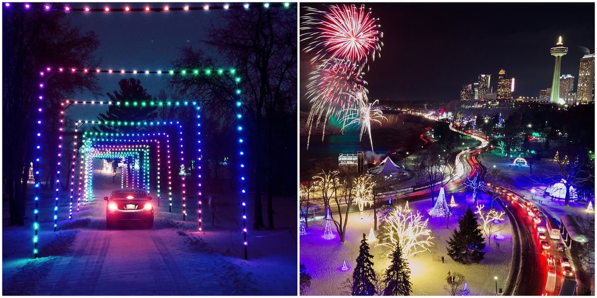 9 Places You Can See Twinkling Christmas Lights Near Toronto Without Leaving Your Car