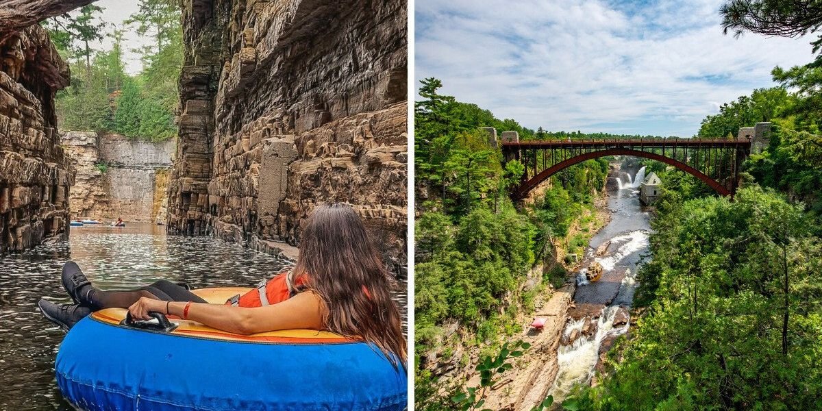 Canada has a mini 'Grand Canyon' with giant cliffs and misty waterfalls - cover