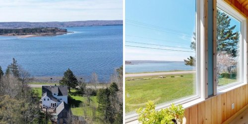 This House For Sale In Nova Scotia Is Steps From The Water & You Can Walk On The Ocean Floor