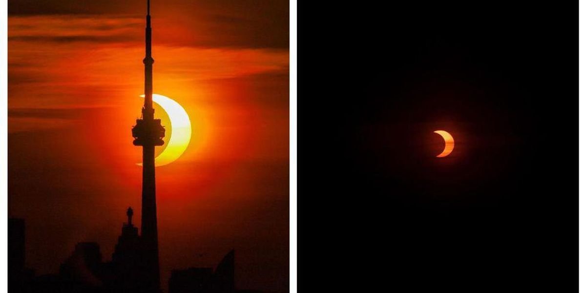 7 Stunning Photos Of The Solar Eclipse In Canada That Will Make Your Jaw Drop
