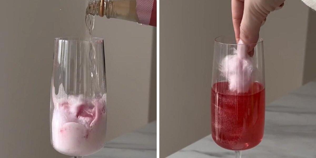 This Glittery Drink It’s Perfect To Celebrate New Year’s Eve & It’s Made Of Only 3 Ingredients