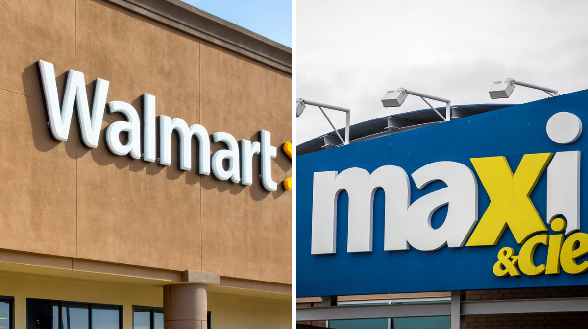 On a fait la même épicerie au Walmart VS au Maxi et voici le moins cher