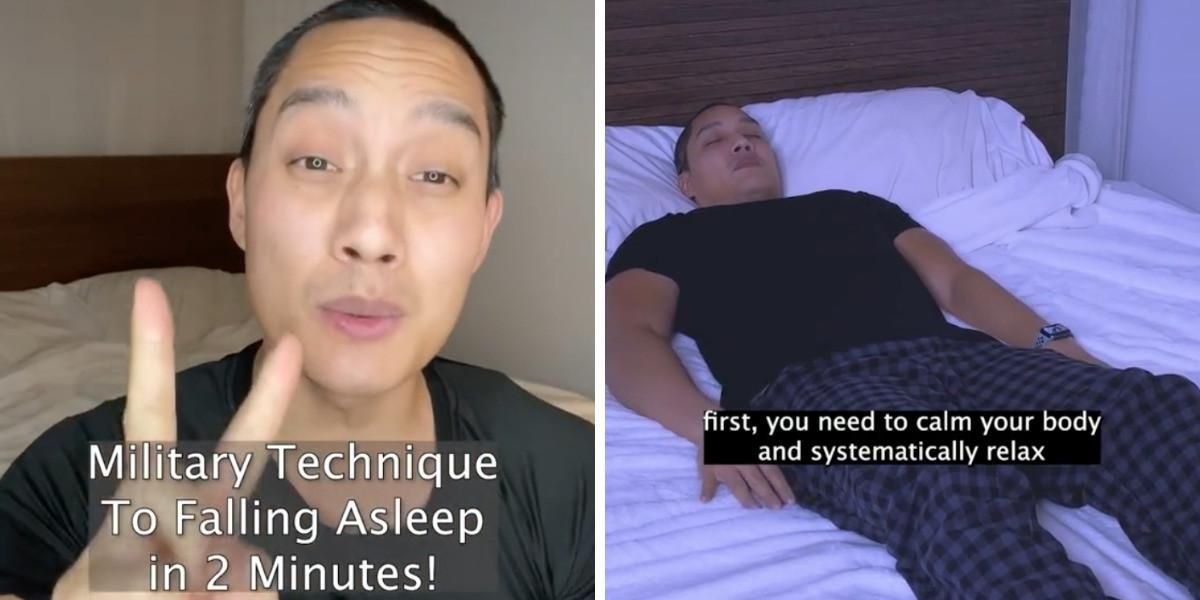 TikTok Just Woke Up To A Military Life Hack That Helps You Fall Asleep In Only 2 Minutes