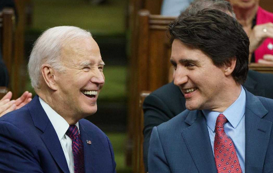 Twitter Users Are Roasting The 'Embarrassing' Dinner Served For Joe Biden's Visit To Ottawa