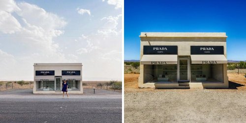 A Rare Look Inside Marfa, Texas' Mysterious Prada Store In The Middle Of The Desert