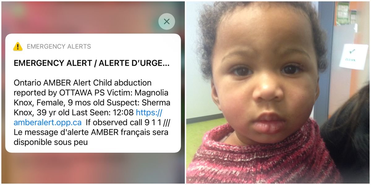 Someone Called 911 To Complain About Ontario's Amber Alert Just Minutes After It Happened