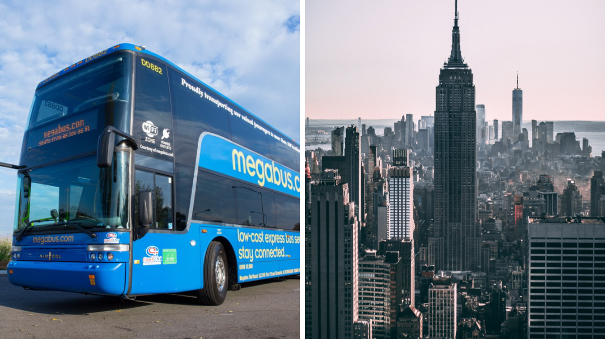 Des billets pour faire Montréal New York en bus sont à moins de 100$ pendant les Fêtes