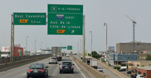 Un tronçon de l’autoroute 40 va subir des fermetures complètes ce week-end à Montréal