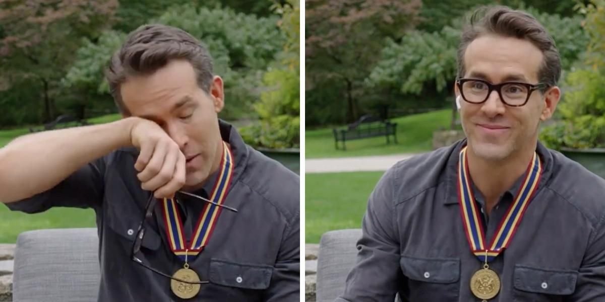 Ryan Reynolds Got A Governor General's Award The Tribute Brought Him To Tears