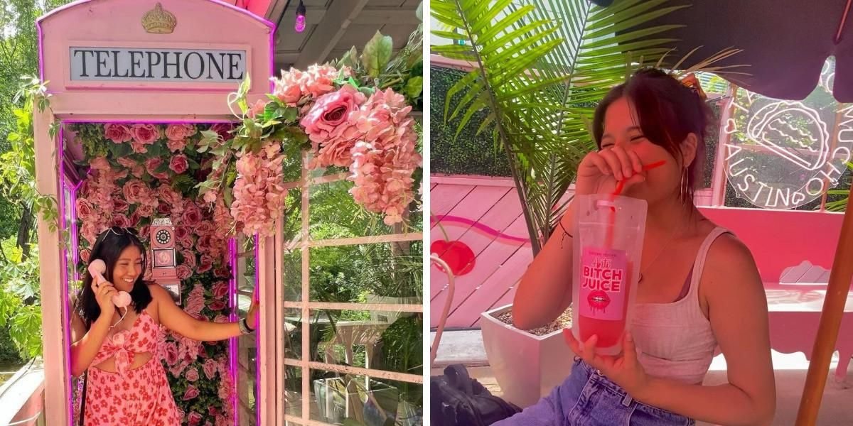 This Latina-Owned Tex-Mex Restaurant In Texas Serves A Boozy Anti B*tch Juice Pink Tacos