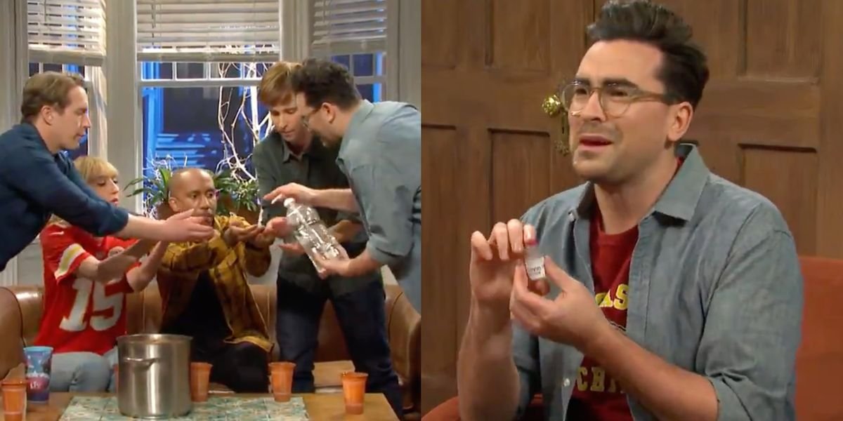 Dan Levy's 'SNL' Sketch About ‘The Wrong Way To Super Bowl’ Is COVID-19 Chaos (VIDEO)