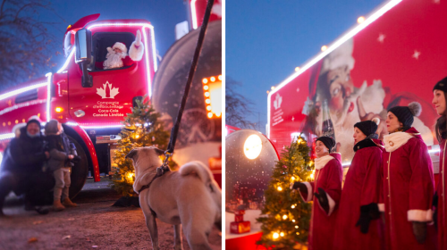 Une méga Caravane Coca-Cola de Noël traverse le pays et voici les arrêts prévus au Québec