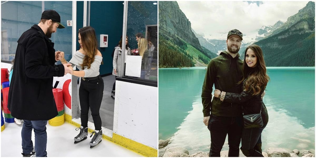 Leafs' Aaron Dell Is Making His California Fiancée Fall In Love With Canada (PHOTOS)