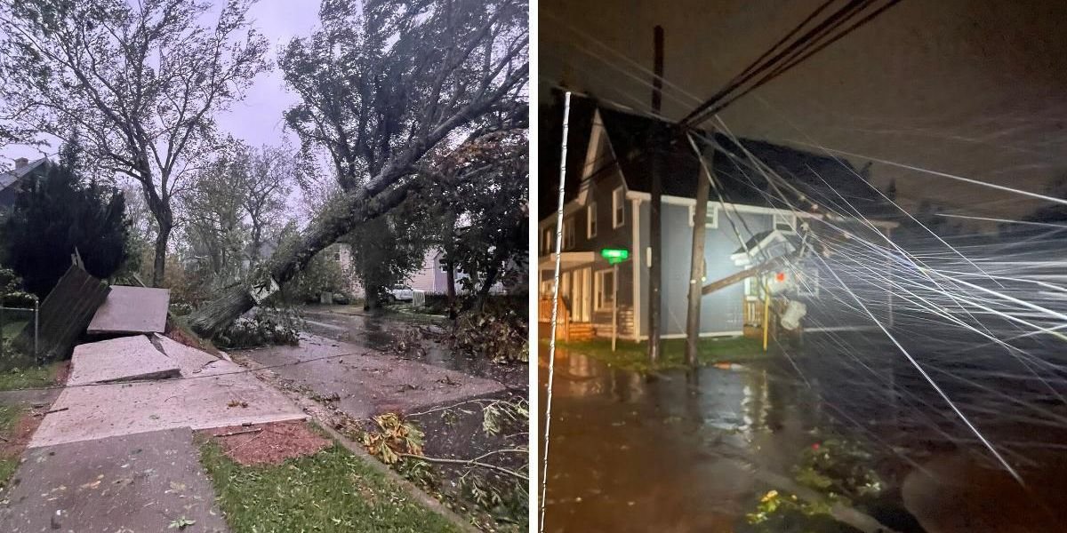 Hurricane Fiona Made Landfall In Canada Overnight With 'Powerful' Winds & Caused So Much Damage
