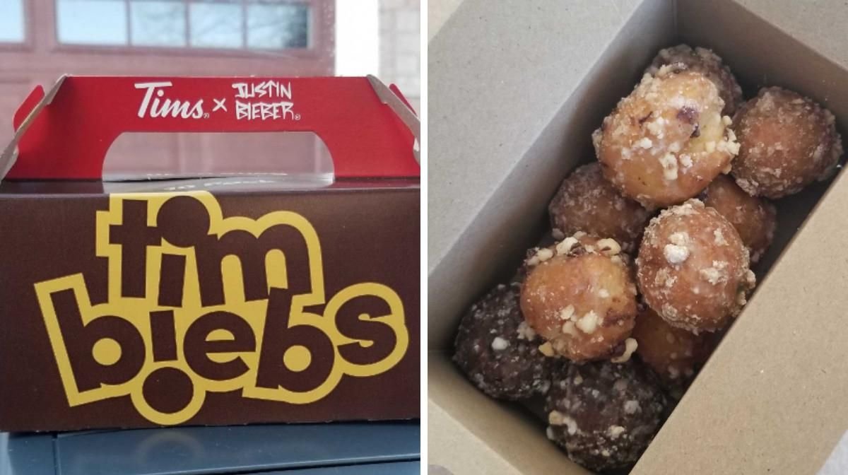 Timbiebs Have Just Arrived At Tim Hortons & I Tried Them So You Don't Have To (PHOTOS)