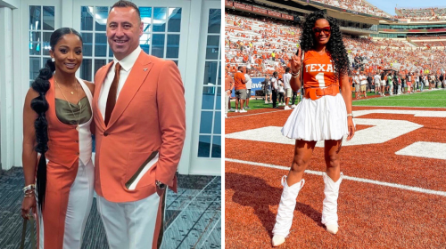 Longhorns Football Coach Steve Sarkisian Has The Most Stylish Wife